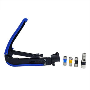 Pince à sertir à compression professionnelle pour connecteurs coaxiaux RG6/RG11 (RF) Excellents outils de compression pour câbles coaxiaux RF - Product Image 5