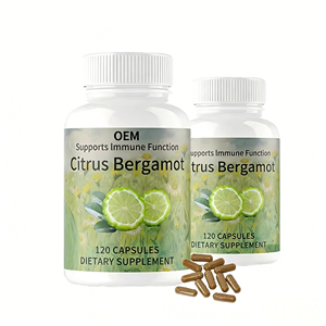 Capsules d'extrait de bergamote |   Citrus Bergamia pour le soutien cardiaque et la régulation du cholestérol - Product Image 1