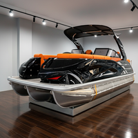 Bateau Ponton de Pêche en Aluminium Kinocean, Bateau de Sports Nautiques, Yacht à Vendre, Embarcation Personnelle Directe de Chine