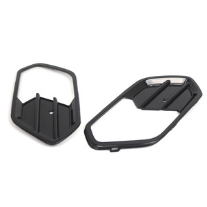 Ford Escape Front Fog Light Bezels FO1038164 FO1039164 <b>ABS</b> Black Lower Grille Cover 2017-2019 - Product Image 1