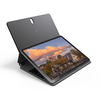 Clavier Magique Flottant Magnétique Premium pour iPad 12.9/13 Pouces, Clavier Sans Fil avec Support Réglable