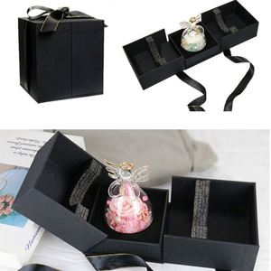 Regalos de San Valentín, Navidad, Día de la Madre, Día de Acción de Gracias, Figuras de Rosas Preservadas, Ángel, Flor Eterna para Mujeres, Abuela - Product Image 3