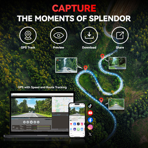 กล้องติดรถยนต์ Redtiger Dealer F4 4K Mini Tracking System กล้องบันทึกหน้ารถหน้าจอสัมผัส 4K พร้อม WIFI GPS สำหรับกลางคืน - Product Image 6