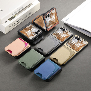 Arrebol PU Leather Fashion Simple Shockproof Flip Kickstand Magnetic Card Holder <strong>Cell</strong> <strong>Phone</strong> <strong>Case</strong> for <strong>Motorola</strong> <strong>Razr</strong> 50/60 - Product Image 6