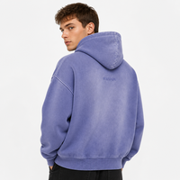 Sweat à capuche oversize noir délavé pour homme, style gothique, avec broderie H sur la poitrine, motif ange sombre, texte en strass en forme d'arche, badge fleur de lys, Hip Hop