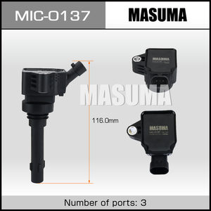 MIC-0137 MASUMA pièce de rechange automatique <span class=keywords><strong>bobine</strong></span> d'allumage de moteur de voiture pour Toyota pour Corolla pour <span class=keywords><strong>Bmw</strong></span> 12137619385 12138615991 <span class=keywords><strong>bobine</strong></span> d'allumage - Product Image 2