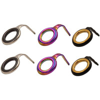 Accessoires de construction de canne à pêche bricolage anneau de guidage de ligne de canne à pêche
