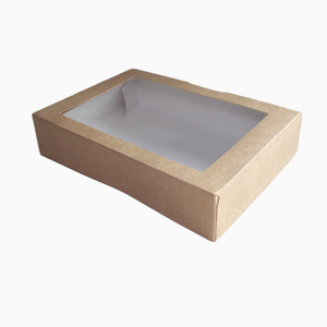 Caja de Papel Kraft Ecológica y Desechable Personalizable para Comida, Tipo Bento/<span class=keywords><strong>Sushi</strong></span>, con Cajón, Hecha con Materiales Reciclados - Product Image 4