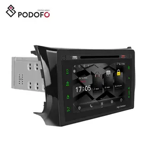Podofo 10.1 ''IPS 화면 안드로이드 13 자동차 DVD 플레이어 닛산 센트라 2012-2019 스테레오 카 플레이/안드로이드 자동/GPS/WiFi OEM 공장