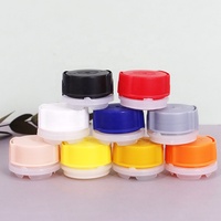 Precio de fábrica Color personalizado 32mm Aditivo de combustible Tapones de rosca de plástico de aceite de motor a prueba de niños para latas de aditivos de aerosol