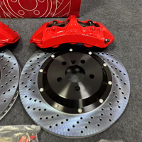 Kit de Discos de Freno Rojos de 6 Pistones para Audi TT/A6/A4/A8/A7/B8/B9/A3/A5 y para M3 (2004-2023) - Garantía de 3 Años