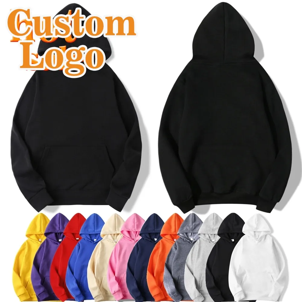 Custom Logo Kleding Groothandel Leeg Hoodies Mannen Tech Fleece, winter Hoodie Voor Zweetkostuums Plus Size Heren Sweaters