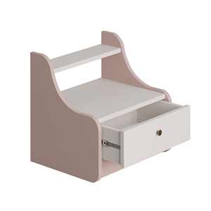 Turkish Manufacturer's Unique 18mm Chipboard Edge Band Wood <b>Cabinet</b> 1 Drawer Modern Design Nightstand School <b>Kids</b> Bedroom - Product Image 3