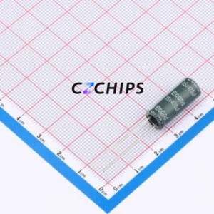 Condensador Electrolítico de Aluminio de 470uF 35V 8x20GF con Orificio Pasante, D8xL20mm 470uF 20% 35V 1.1A-100kHz - Product Image 1