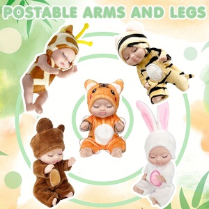 Nuevo Juego de Muñecas Pequeñas de PVC de Dibujos Animados, Lindas y Interactivas, Mini Muñeca Biónica para Niños y Niñas - Product Image 2
