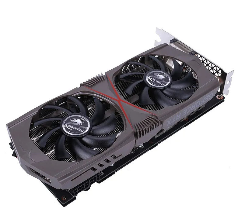 Rainbow RTX2060 6G NetEase gaming video AI graphics card| Alibaba.com