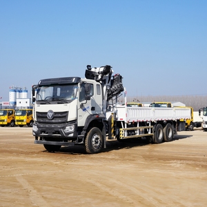 Grúa <span class=keywords><strong>Articulada</strong></span> Móvil FOTON de 10 Toneladas 6X4 de Alta Calidad JQCM con Pluma Hidráulica en Venta - Product Image 1