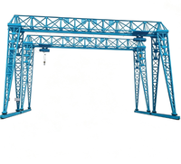 Grue portique à treillis haute résistance, approvisionnement direct usine pour travaux de levage de matériaux en extérieur
