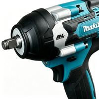 Makita DTW700 18VLi-ion LXT 1/2" carré Clé à chocs sans fil à moteur brushless pour réparation automobile, haute puissance, travaux de construction