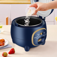 Mini cuiseur à riz 3L pour l'exportation, 4-en-1, 5 personnes, 110V/220V, petit cuiseur à riz antiadhésif, vente en gros d'usine
