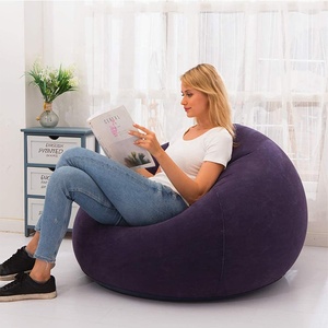 Coussin <span class=keywords><strong>carré</strong></span> OEM/ODM, canapé gonflable, banane, sac paresseux, coussin de plage, pour salon en plein air, canapé - Product Image 5