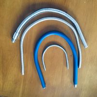 Tuyau flexible pour toilettes, accessoires de douche pour salle de bain, tuyau de plomberie flexible pour robinet d'eau