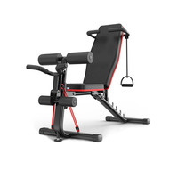 Banc multifonctionnel pour haltères, entraîneur de biceps, banc et planche auxiliaires pour sit-ups, 13,5 kg, 155x46,5x126 cm, banc de musculation
