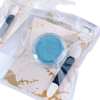 Poudre miroir magique 108 couleurs, nouvelle collection, motif ciel étoilé, paillettes colorées, poudre miroir irisée pour ongles