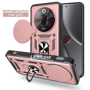 Lichicase, resistente a caídas, TPU híbrido, PC, soporte magnético, funda de teléfono para montaje en coche para ZTE NUBIA, funda de teléfono con música - Product Image 3