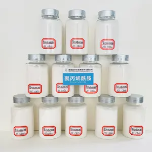 Túi tự nhiên xử lý nước thải Polyacrylamide sàng phân tử 90% phát triển khí flocculant polyelectrolyte Pam khoan dầu