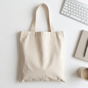 Bolsa de Mano Personalizada con Correa de Cuerda de Algodón, Bolsa de Compras de Lona Reutilizable y Ecológica para Uso Diario, Promoción y Viajes - Product Image 2
