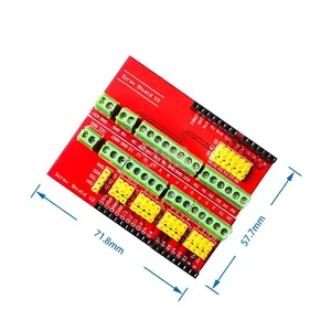 LTRIG kustom 1 buah pelindung sekrup V1 papan ekspansi terminal kompatibel modul Media Interaktif UNO R3 UNTUK arduino