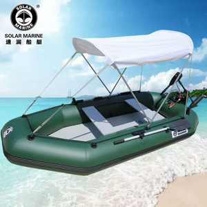 Bote Inflable Swiftland para 6 Personas, Capacidad de 400 Lb, Bote de Pesca con Fondo Rígido - Product Image 4