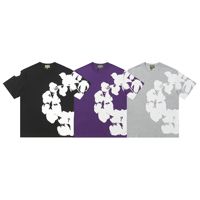 Ensemble sweat à capuche et pantalon ample en coton DT Kapok de haute qualité, style américain, avec poche imprimée, 350-400g