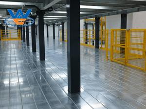 Plateforme <span class=keywords><strong>de</strong></span> <span class=keywords><strong>stockage</strong></span> en acier Victory Steel pour entrepôt, plateforme <span class=keywords><strong>de</strong></span> mezzanine en métal robuste - Product Image 1