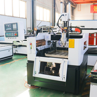 Machine de gravure CNC de bureau 3 axes haute précision Mini 6090 avec ATC 3D, moteur unique et contrôle DSP