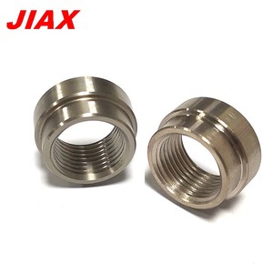 Écrou de soudure à tête ronde en acier nickelé M18*1.5, raccord fileté pour système d'échappement, pièces de modification et de réparation automobile - Product Image 4