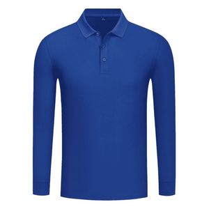 Chemise polo pour homme en coton Cuprammonium, manches longues, 210 g/m², logo brodé de haute qualité, impression personnalisée - Product Image 2