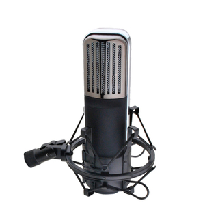 Vente en gros OEM de microphone à col de cygne à condensateur à réduction de bruit cardioïde, coupe-vent XLR filaire, équipement d'enregistrement vocal en studio - Product Image 2