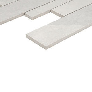 Piastrella a Mosaico Bianca Valona 30x60 Cm 8,5 Mm Rettificata Finitura Satinata - Product Image 2