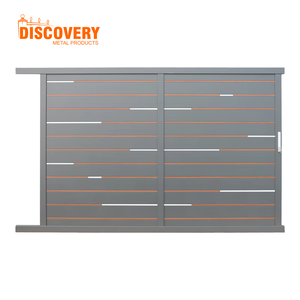 <span class=keywords><strong>Portail</strong></span> <span class=keywords><strong>coulissant</strong></span> en aluminium pour extérieur, sur mesure, largeur 3m, 4m, <span class=keywords><strong>5m</strong></span>, résistant aux intempéries, pour allée et clôture - Product Image 3