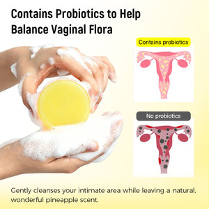 Private Label <b>Rose</b> Probiotic Yoni <b>Soap</b> Handmade Yoni Wash Vaginal Vaginal Ph Balanced Wash Natural Yoni Whitening <b>Soap</b> Handmade - Product Image 4