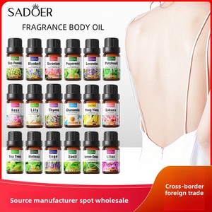 Olio Essenziale al Profumo di Fiori di Ciliegio SADOER 10ml, Olio Idratante e Nutriente per il Corpo, Siero Lenitivo Universale per la Cura della Pelle - Product Image 1
