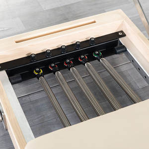 Портативная складная деревянная скамья для пилатеса, легкая и устойчивая, простая в сборке, идеальна для домашних тренировок - Product Image 6