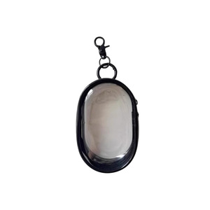 Transparente portátil Mini On-the-Go auricular Cable DE DATOS caja de almacenamiento cargador figurita bolsa de almacenamiento plástico lápiz labial máscaras faciales - Product Image 1