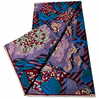 Kain Organza Berat Sedang dengan Cetakan Batik 100% Organik untuk Menjahit Pakaian Bayi & Anak Laki-laki