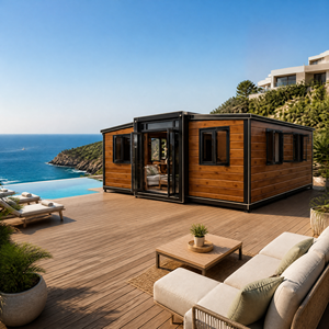 Casa Contenedor de Lujo Expandible, Panel de Madera Prefabricado, Cabaña/Villa de Resort con Vista al Océano, Venta al por Mayor Directa de Fábrica - Product Image 1
