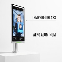 Terminal de Control de Acceso con Reconocimiento Facial de 10 Pulgadas, Aleación de Aluminio, Cámara Dual, IP65 Impermeable, con WiFi y Ethernet