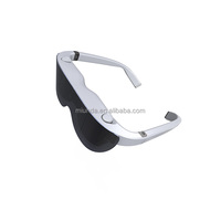 Lunettes de réalité virtuelle et lunettes AR pour jeux vidéo, ultra légères, 60 Hz, 220 pouces, réglage de la myopie de 0 à 600 degrés