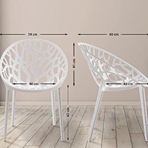 Venta caliente moderno negro barato apilable PP árbol comedor silla diseño al aire libre restaurante café plástico <span class=keywords><strong>terraza</strong></span> silla - Product Image 6